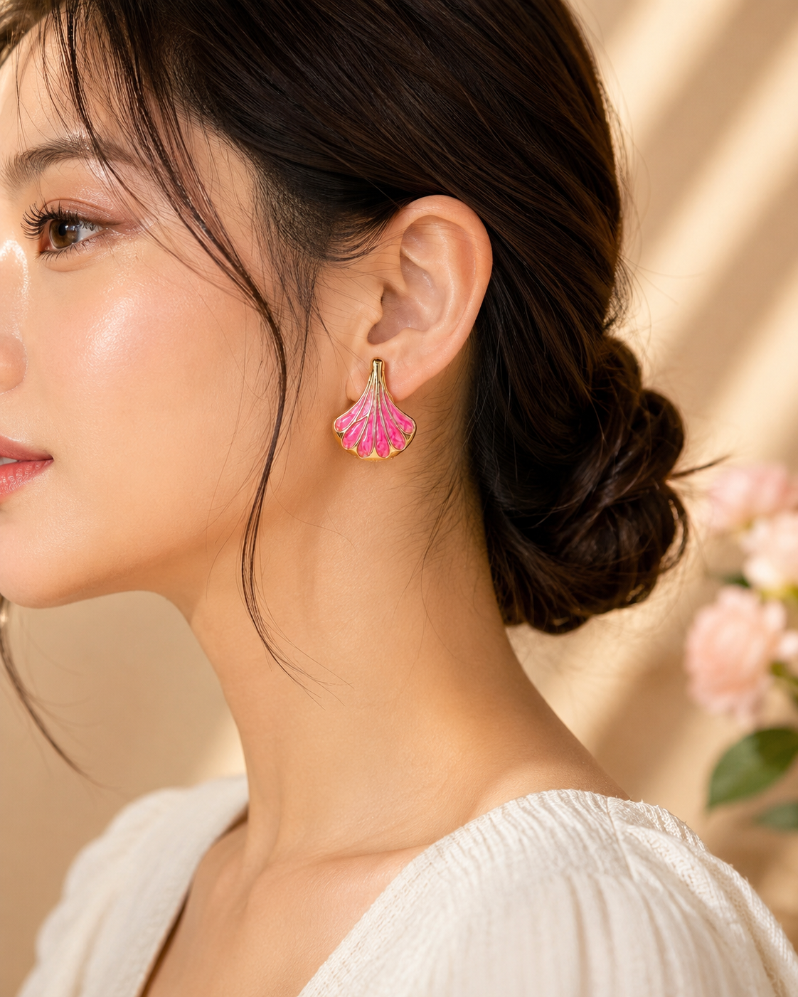 Korean Fashion Shell Earring