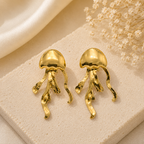Jellyfish Statement Earrings (Anti-Tarnish)
