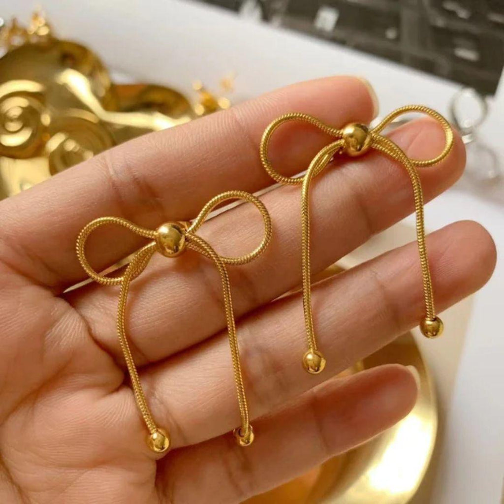Bling Blogger Bow Earring