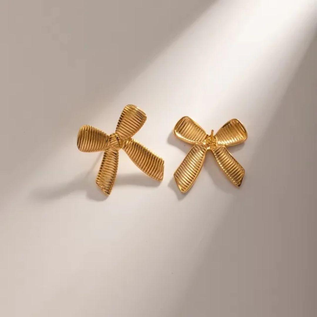 Spark Bow Earring