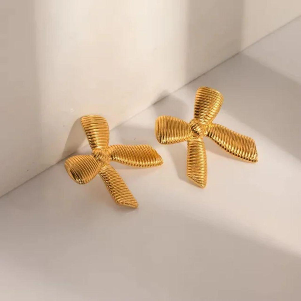 Spark Bow Earring