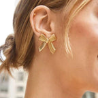 Spark Bow Earring