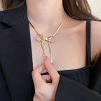 Classic Bow Necklace