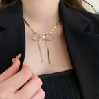Classic Bow Necklace