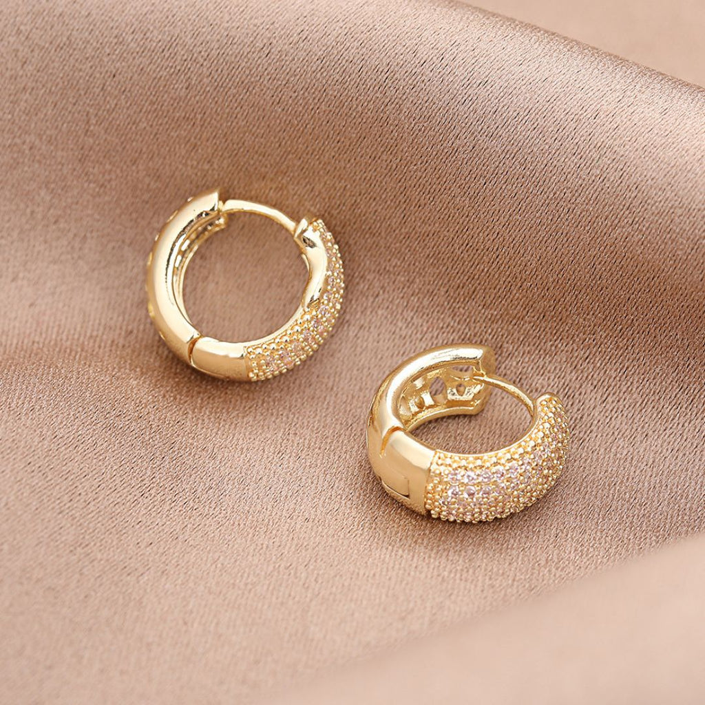 Gemline Spark Hoops Earring