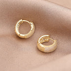 Gemline Spark Hoops Earring