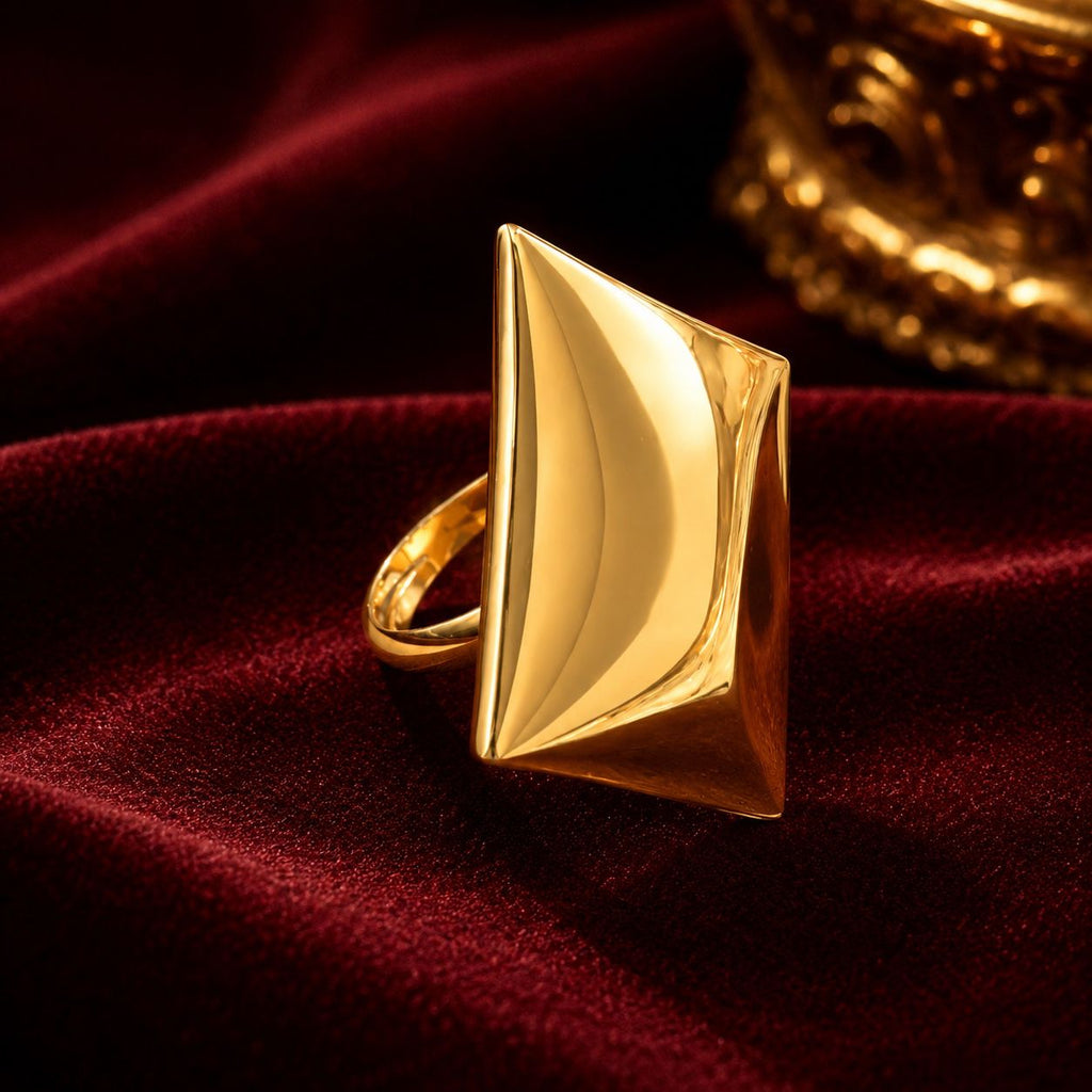 Luxe Prism Statement Ring (Anti-Tarnish)