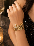 Anti-Tarnish Bloom Cuff Bracelet