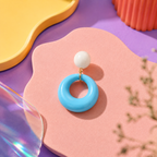 Donut Dangle Earrings