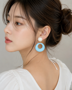 Donut Dangle Earrings