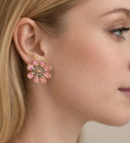 Korean Vintage Flower Earrings