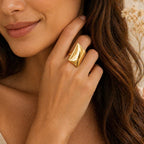 Luxe Prism Statement Ring (Anti-Tarnish)