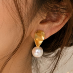 Aurora Pearl Drop Earrings